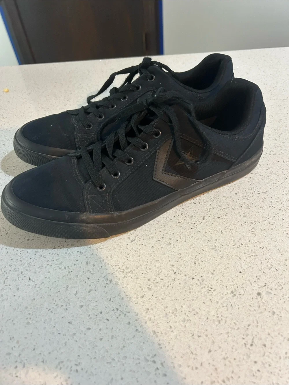 Converse Black Low-Profile Canvas Sneakers - Picture 5 of 7